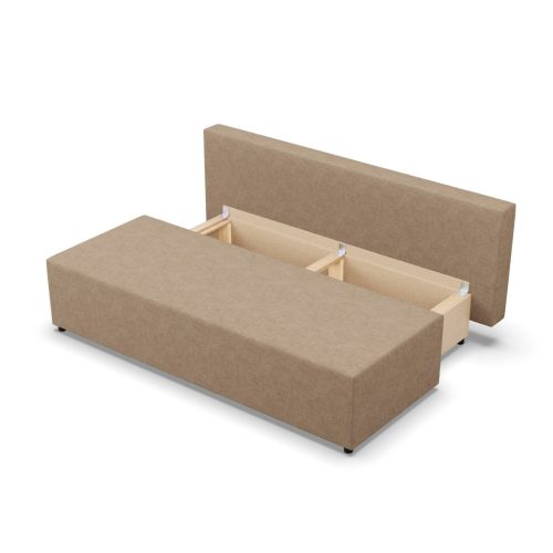 Nobu kanapé, fonott, bézs