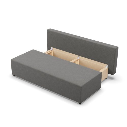 Nobu kanapé, fonott, szürke