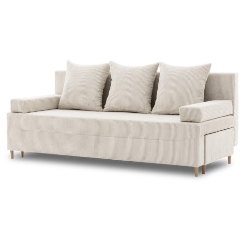 Fireze kanapé, kordbársony, bézs