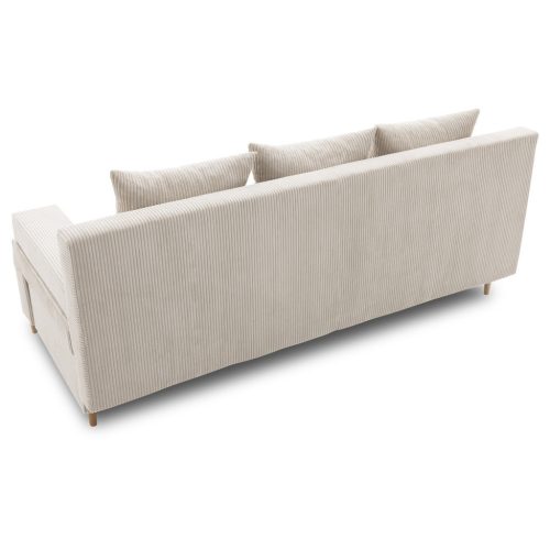 Fireze kanapé, kordbársony, bézs