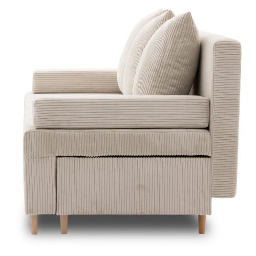 Fireze kanapé, kordbársony, bézs