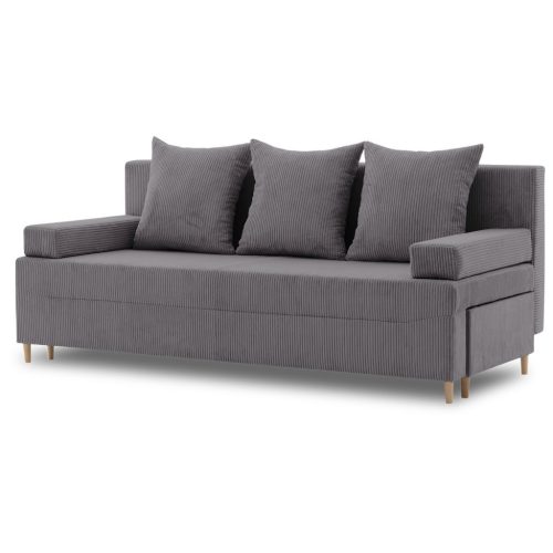 Fireze kanapé, kordbársony, szürke