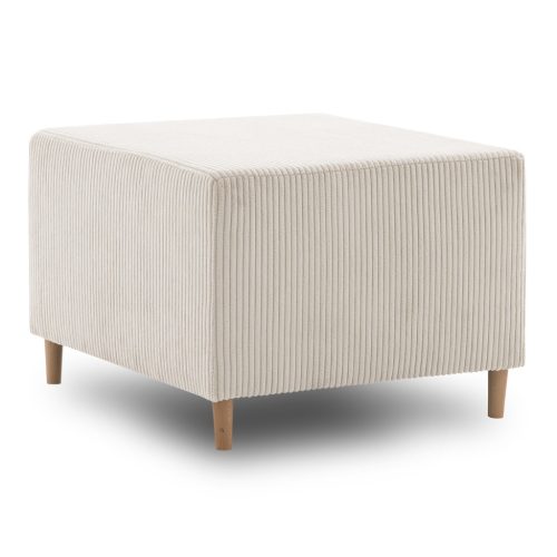 Fireze puff, kordbársony, bézs