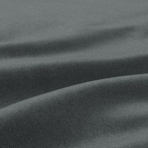 Görgős párna, 2 db, hab töltet, bársony, szürke