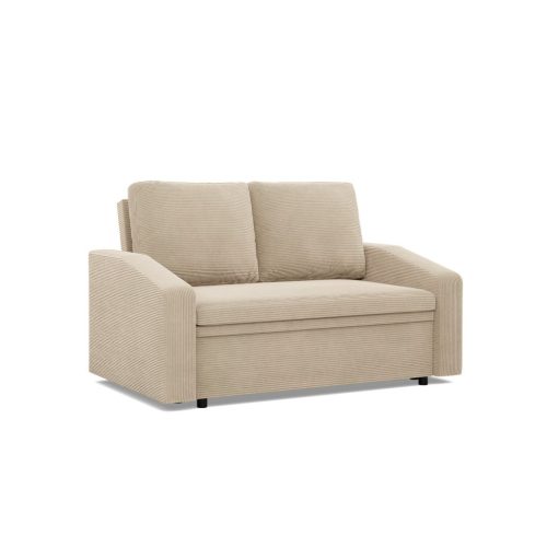 Zeus kanapé, kordbársony, hab töltet, döntött kartámasz, bézs