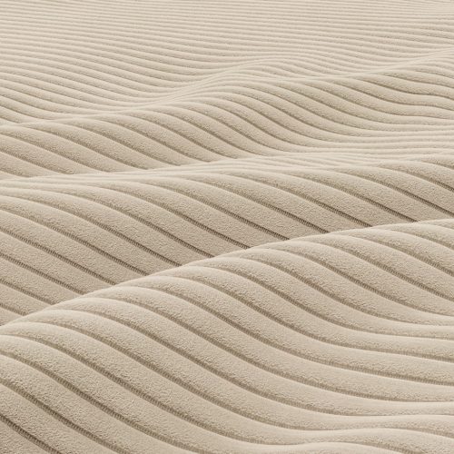 Zeus kanapé, kordbársony, hab töltet, döntött kartámasz, bézs