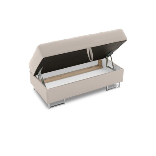 Rigatto puff, bársony, bézs