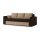 Numbur kanapéágy,  normál szövet, hab töltőanyag, szín - barna / cappuccino