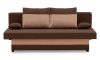 SONY kanapéágy, normál szövet, hab töltőanyag, szín - barna / cappuccino