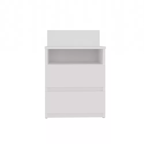 M1 éjjeliszekrény, matt fehér