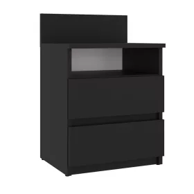 M1 éjjeliszekrény, matt fekete