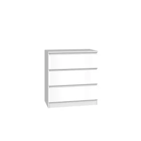 M3 fiókos szekrény, fényes fehér