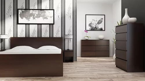 M5 fiókos szekrény, wenge