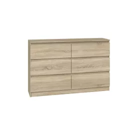 M6 120 2X3 komód, sonoma