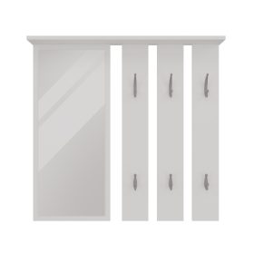 Opal tükrös fogas, fehér