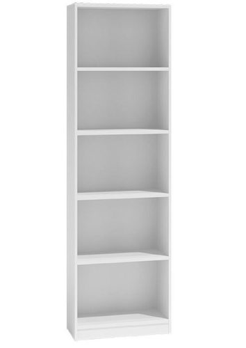 R40 polcos szekrény, fehér