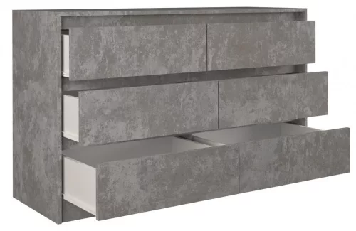 K120 2X3 komód, beton