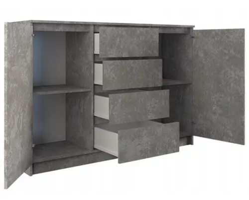 2D4S komód, beton