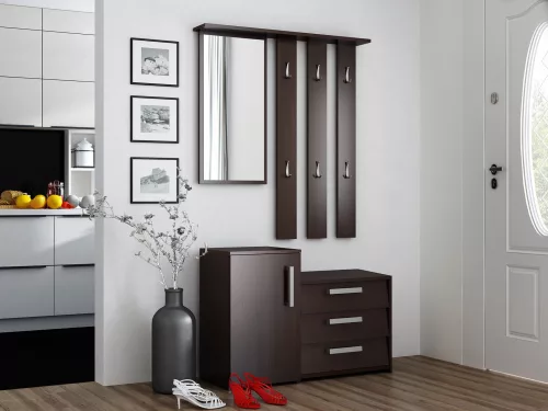 Paris előszobafal, wenge