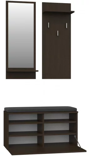 Riva előszobafal, wenge