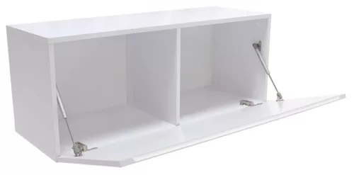 Vida 1 TV állvány, fényes fehér