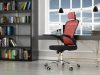 Forgó irodai szék, Dory, szövet, piros