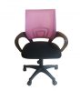 Forgó gyerek irodai szék, Moris, szövet, rózsaszín