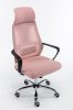 Forgó irodai szék, Nigel, szövet, rózsaszín