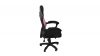 Forgó irodai szék, Oscar, hálós szövet, fekete - rózsaszín