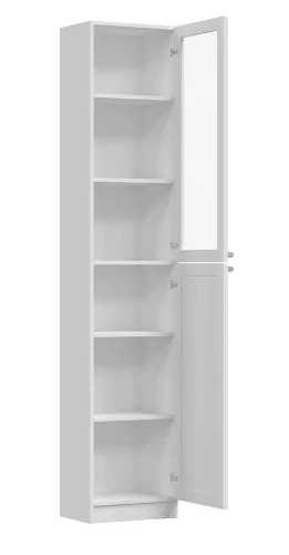 MIX IGA 120 tolóajtós gardróbszekrény, 1 tükörrel, 61x120x200 cm, antracit-tölgy