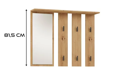 Parma tükrös fogas, tölgy
