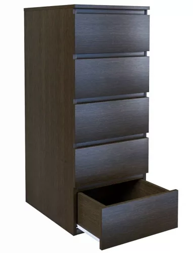 W5 fiókos szekrény, wenge