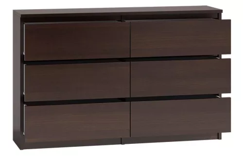 M6 120 2X3 komód, wenge