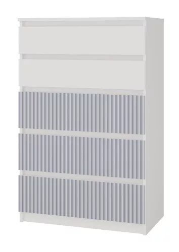MIX M5 ARTEO komód 109, 70x109.5x40 cm, fehér-kék