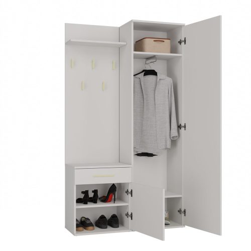 Duo előszobafal, 50x180x35 cm, kasmír