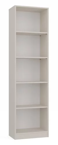 R50 polcos szekrény, könyvtartó, 50x182x30 cm, kasmír