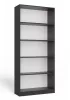 R80 polcos szekrény, 80x182x30 cm, antracit