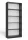 R80 polcos szekrény, 80x182x30 cm, antracit
