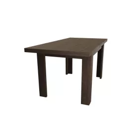 kinyitható étkezőasztal (120-160 cm), sötét kőris