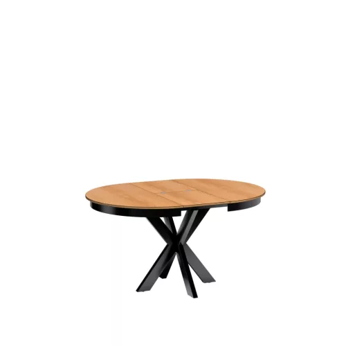 Fonti F-10 modern kinyitható asztal (110-150 cm), karamell tölgy